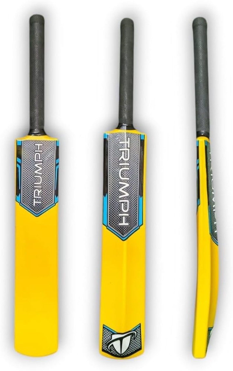 Plastic Fiber Cricket Bat for Kids Safe & Sturdy for Indoor/Outdoor Use