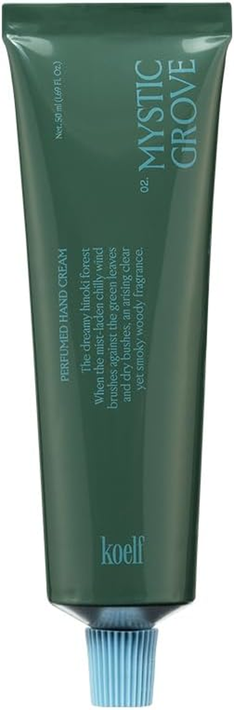 Koelf Perfumed Hand Cream No.2 Mystic Grove 50Ml (1.69 Fl. Oz.) - Hand Moisturizer for Dry Skin with Urea, Lactobacillus Complex, Centella Asiatica, Hinoki Scented Soothing Hand Cream image number 2
