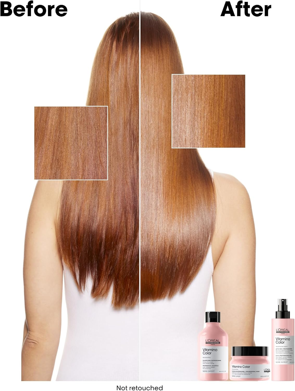 L'Oreal Professionnel Vitamino Color Trio Set | Salon Grade Hair Color Protection & Preservation | Prevents Damage | Adds Vibrancy & Enhances Shine image number 2