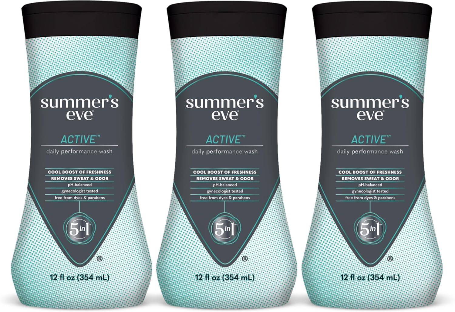 Summer'S Eve Active Cooling Feminine Cleansing Wash Eucalyptus, 3 Count image number 2