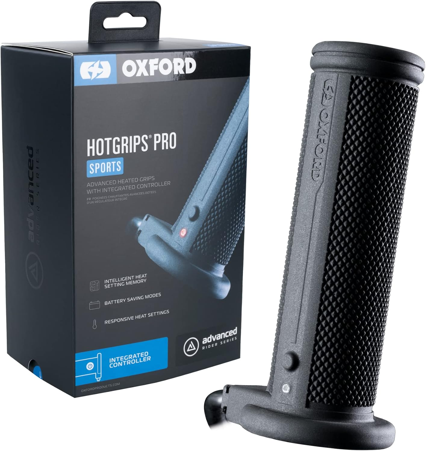 Oxford Hotgrips Pro Sports Heated Motorcycle Grips EL392 image number 1