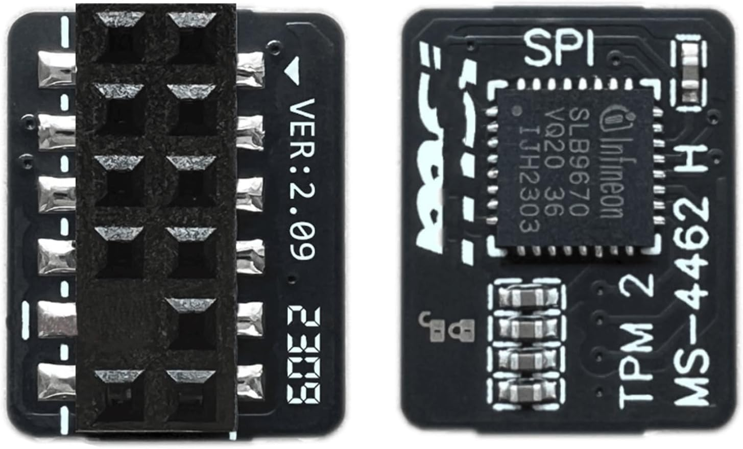 MSI TPM2.0 Security Module 12Pin -SPI for MSI MS -4136-4462 Motherboard