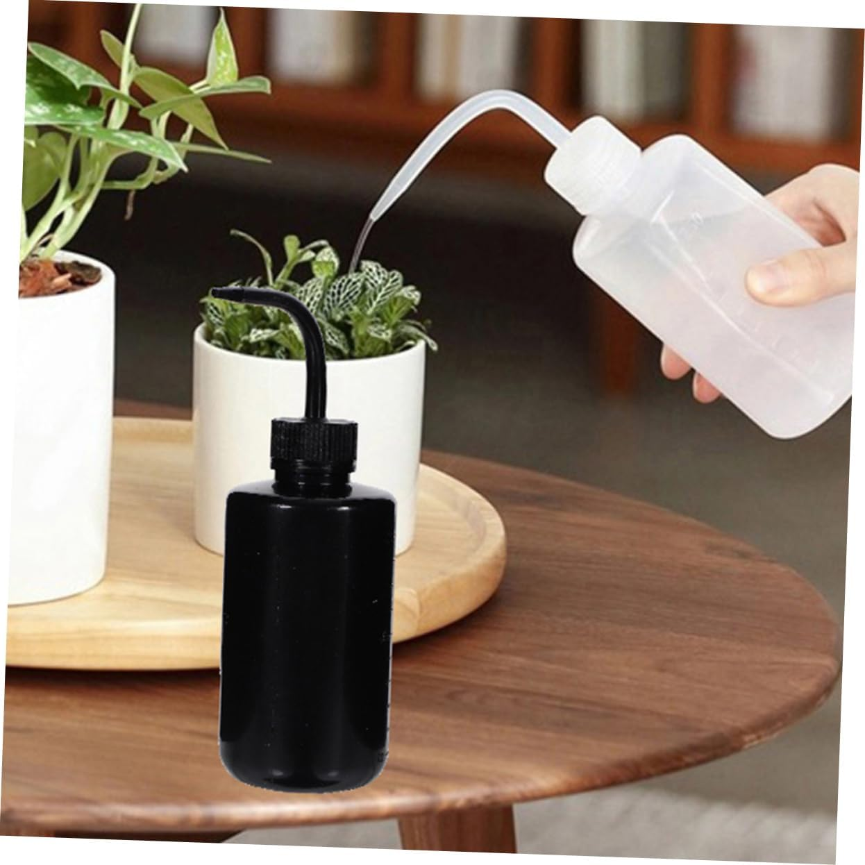 GAROZATION 10Pcs Watering Bottles for Plants Squeeze Flower Water Bottles Narrow Tip for Precise Watering Garden Supply for Home and Outdoor Use image number 5