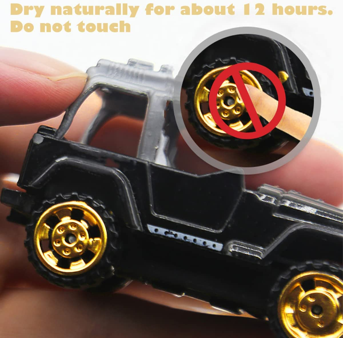 Claumeng 3PCS Liquid Chrome Marker Mirror Paint Pen Set Metallic Marking Markers DIY Art Craft Highlight for Metal Rock Wood Fabric Glass Canvas Width 1Mm to 2Mm (Gold) image number 1