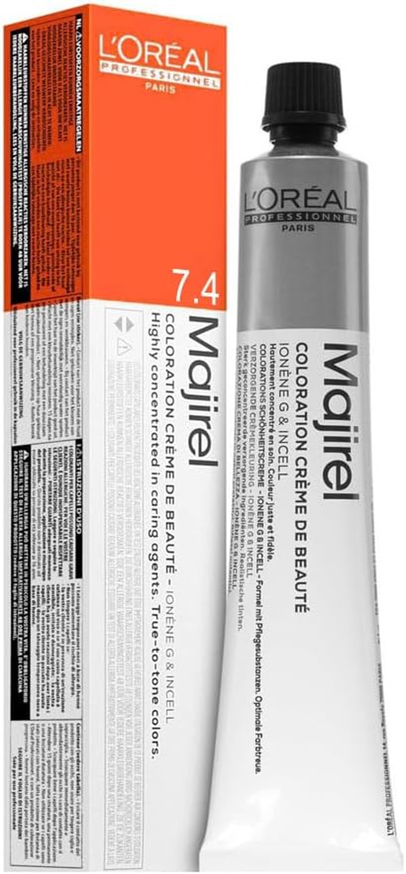 L'Or&eacute;al Professionnel Majirel 7.4 Medium Blonde Copper Tube 50 Ml