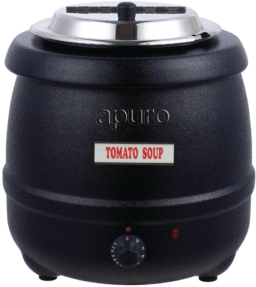 Apuro Black Soup Kettle