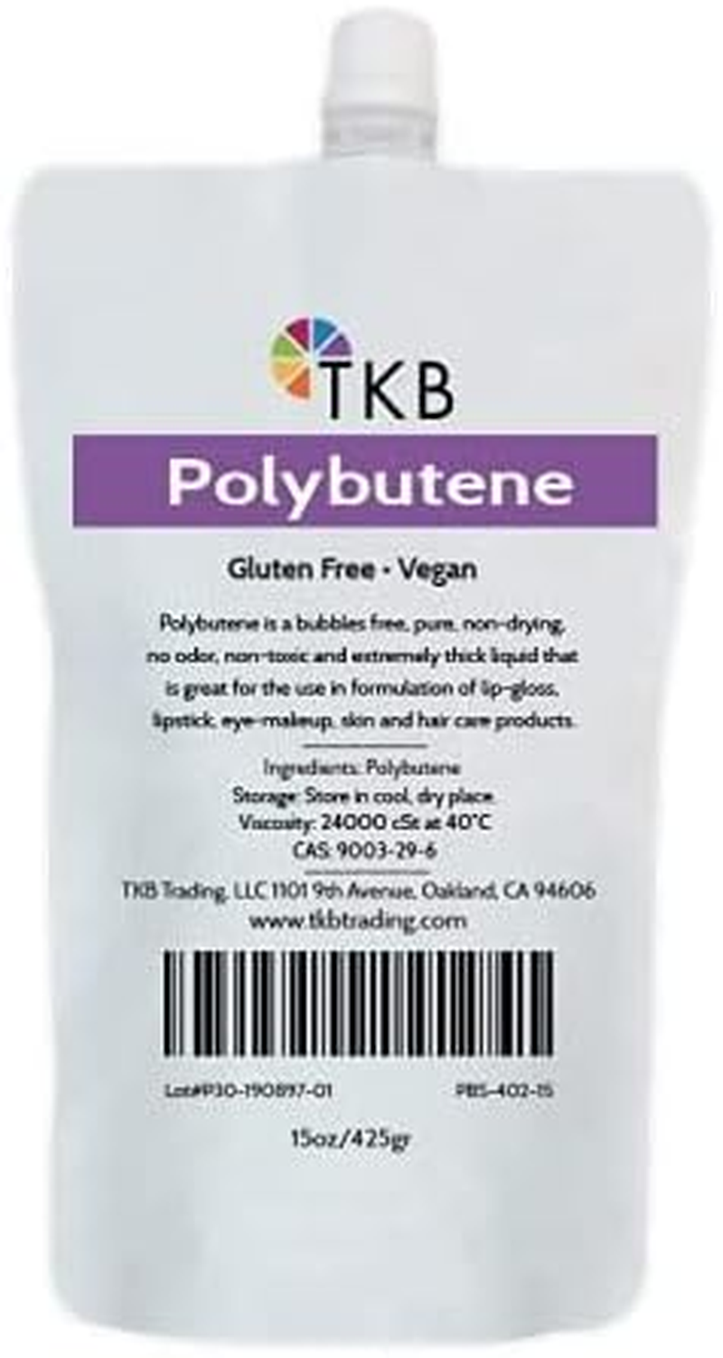 TKB Polybutene | Clear Additive Cosmetic Ingredient for DIY Makeup (15Oz (425G)) image number 4