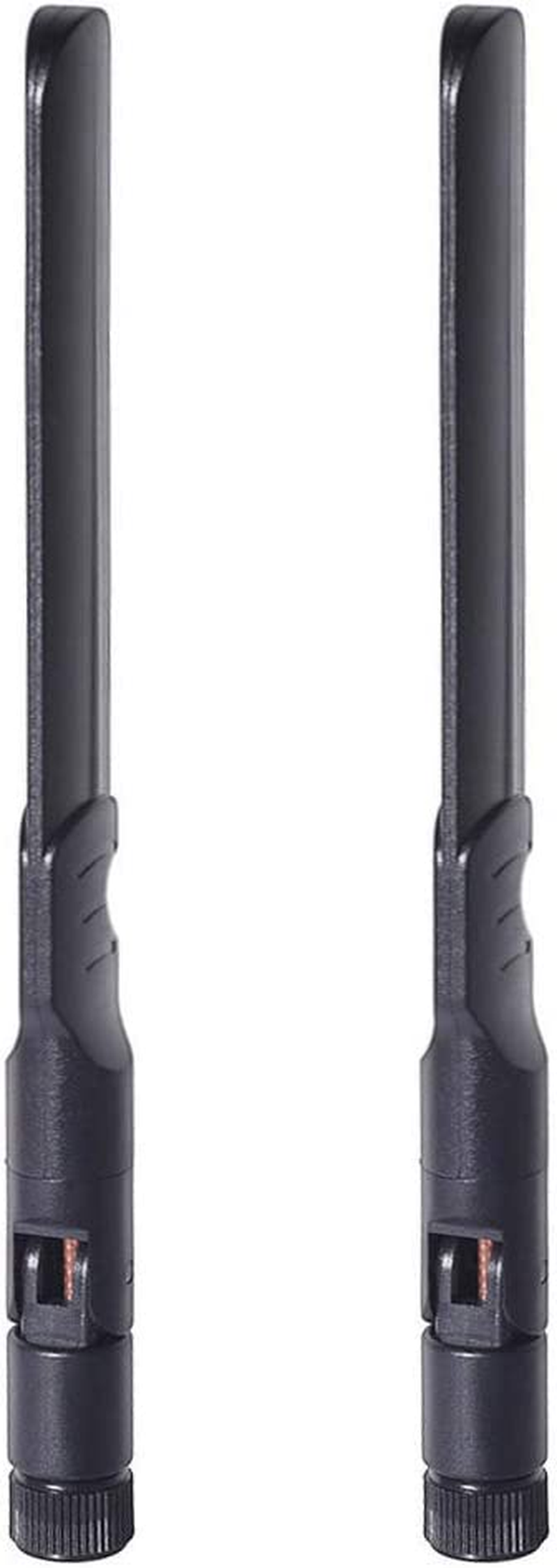 Bingfu Dual Band Wifi 2.4Ghz 5Ghz 5.8Ghz 8Dbi SMA Male Antenna (2-Pack) for Wireless Vedio Security IP Camera Recorder Surveillance Recorder Truck Trailer Rear View Backup Camera Reversing Monitor image number 6