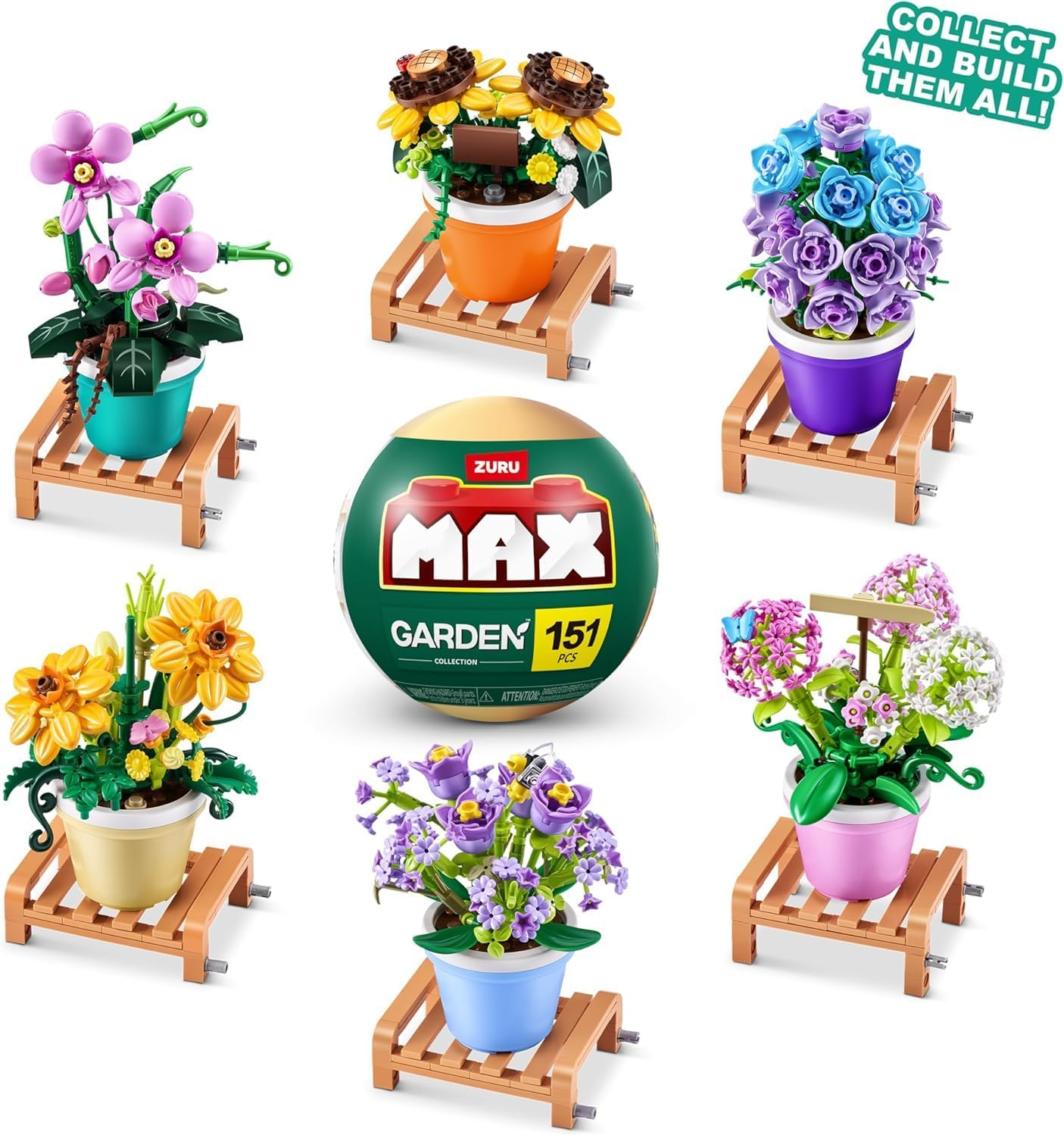 Zuru MAX Premium - Garden Pot Series (Max Build) image number 6
