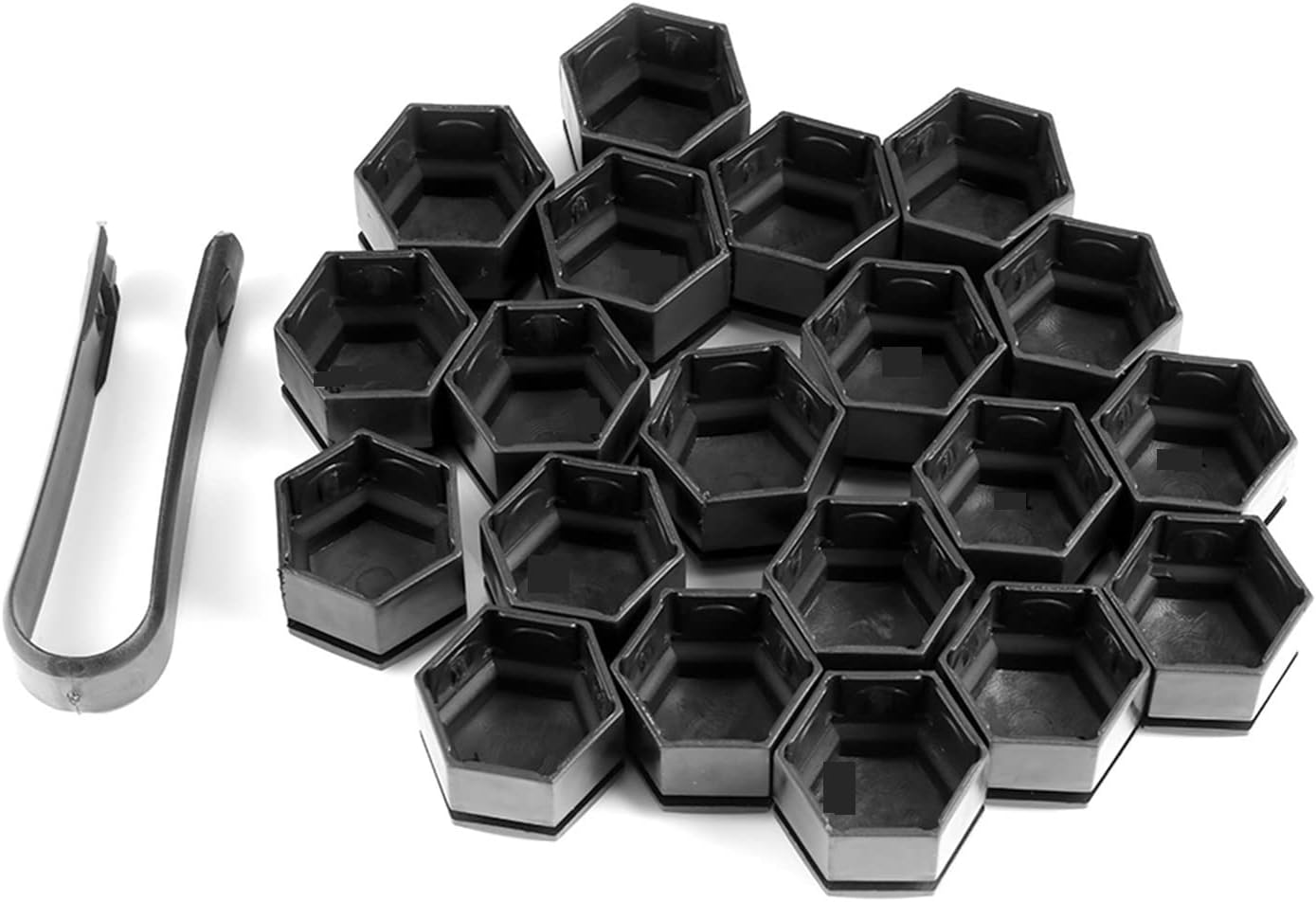 Yjin Store 20Pcs 22Mm Wheel Nuts Bolt Cover Caps Wheel Nut Protector Compatible with Land Rover Compatible with Vauxhall Insignia Tyre Wheel Hub Covers image number 4