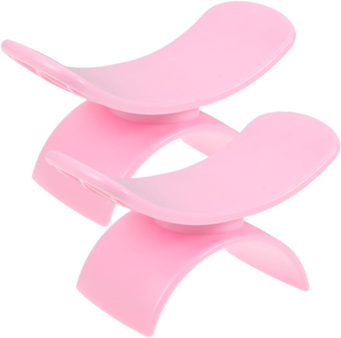 Ipetboom 2Pcs Portable Manicure Hand Rest Pillow Nail Art Hand Support Soft Nail Tech Cushion