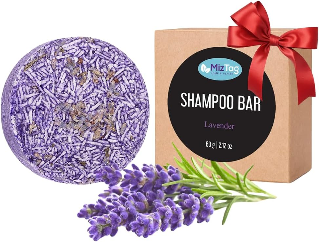 Shampoo Bar for Hair - Solid Natural Soap for All Hair Types - Zero Waste Packaging - Vegan Travel Essential image number 2