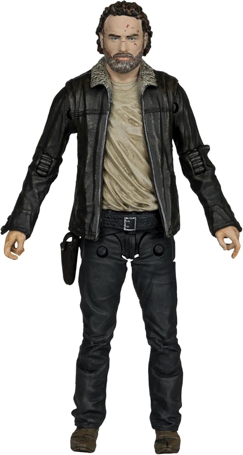 Mcfarlane Toys the Walking Dead Deputy Rick Grimes 5In Figure image number 6