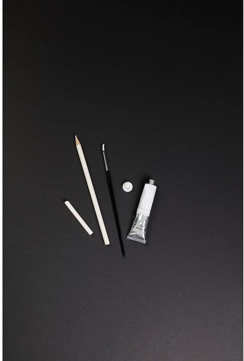 Clairefontaine 120Gsm Carb'On A4 Black Paper Drawing Pad