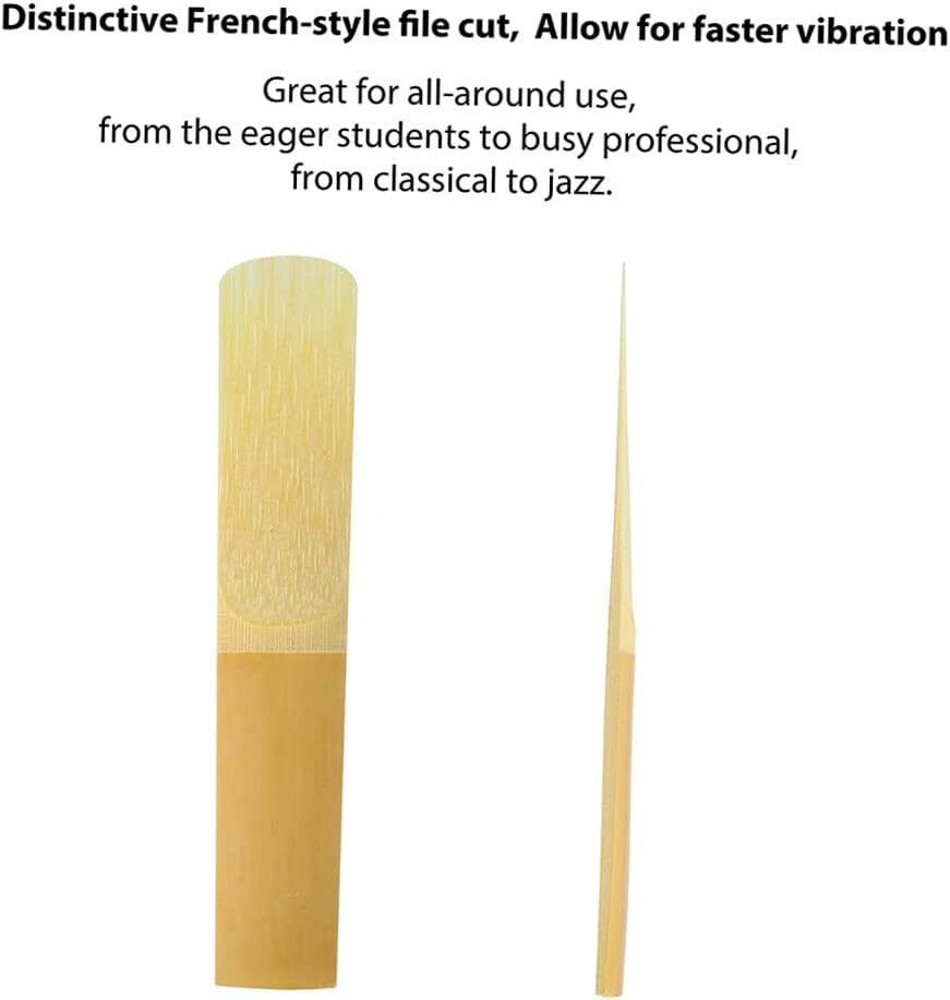 Xinyee Woodwinds Bb Clarinet Traditional Reeds Strength 3.0, 10Pcs/ Box image number 5