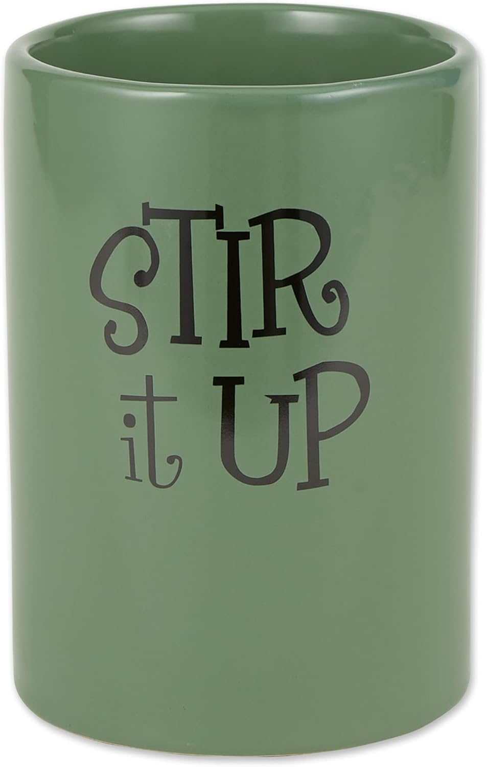 DII Kitchen Accessories Retro Collection, Ceramics, Utensil Holder, Aqua