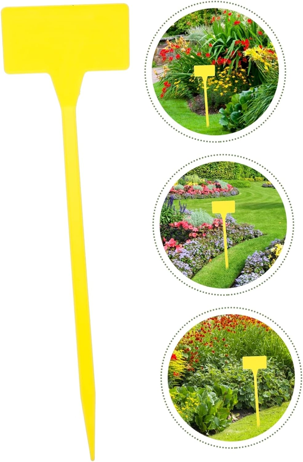 10Pcs Plant Labels Nursery Garden Tags Markers for Flower Plant Gardening Insert Card Re-Usable Small image number 5