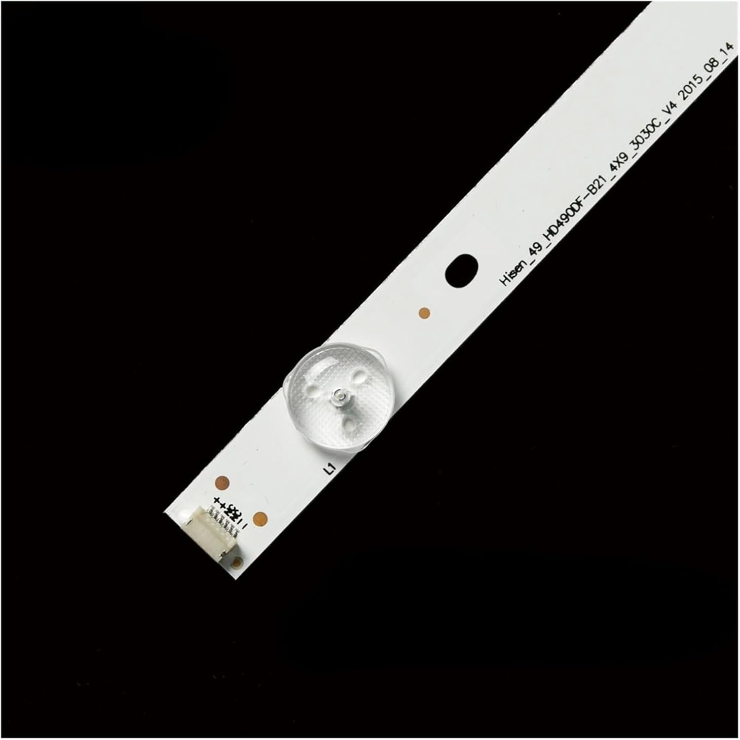 3V 940Mm 4Pcs/Set Led Strip for Hi.Sen/Se 49Inch 9Led LED49K300U Hisen_49_Hd490Df-B21_4X9_3030C_V4 2015_08_14 Backlight TV Repair image number 2
