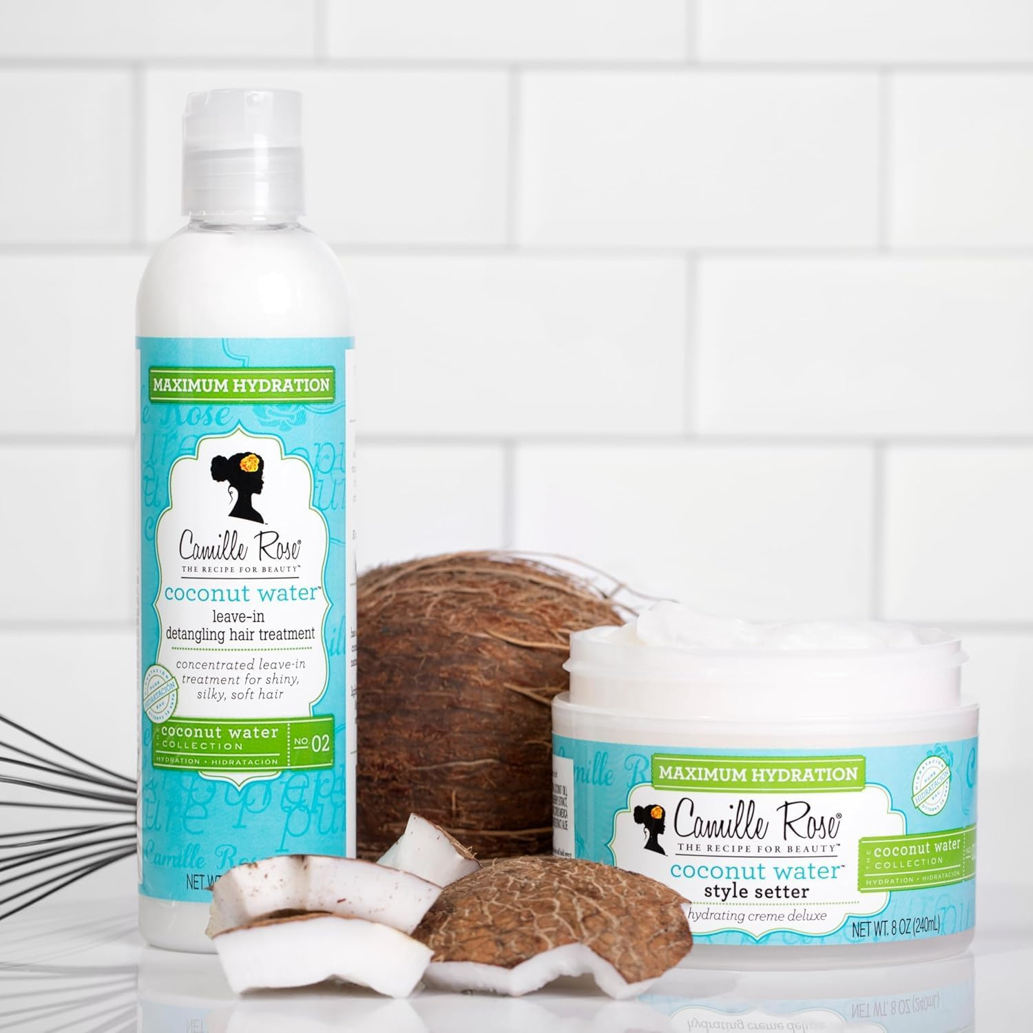 Camille Rose Naturals Water Style Set, 8 Ounce image number 6