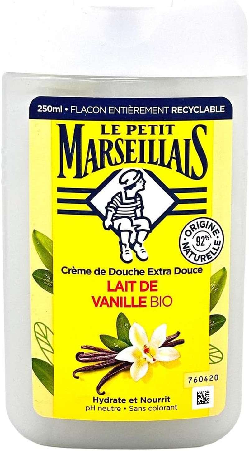 Le Petit Marseillais Shower Gel with Vanilla Milk 3 X 250 Ml from France