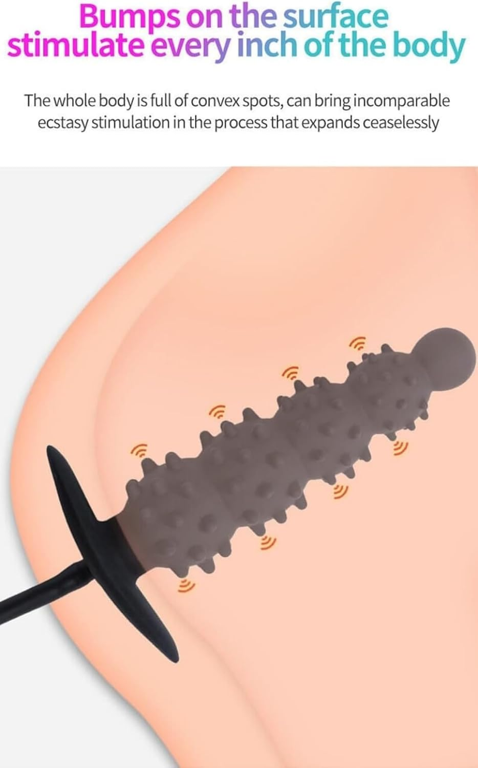 Silicone Inflatable Male Anal Plug Extra Large Inflatable Barbed Anal Beads Butt Plug Dildo Huge Men Women Sex Toy image number 6