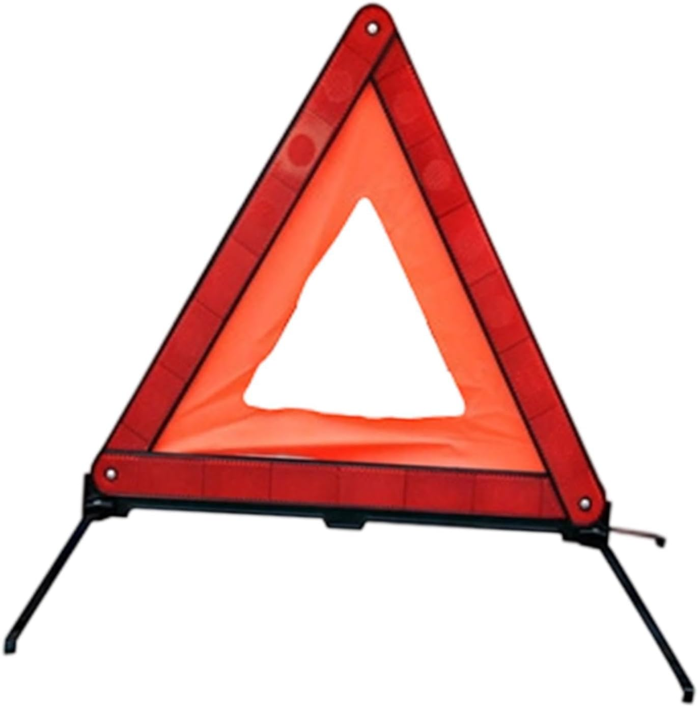 Folding Emergency Warning Triangle Tripod Multifunctional Compact for Quick Deployment with Storage Box Hazard image number 1