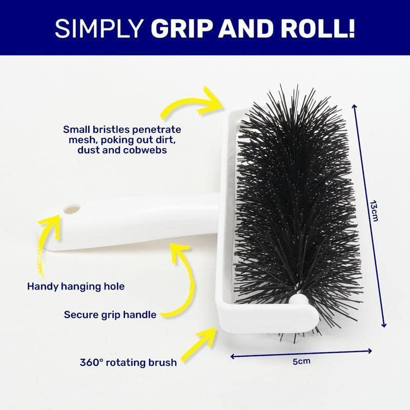 Leona Co Window Screen Cleaning Brush Screen Window Brush Screen Window Cleaning Brush Multifunction Removal Dust Brush Cleaner Brush Window Cleaner Tool image number 3