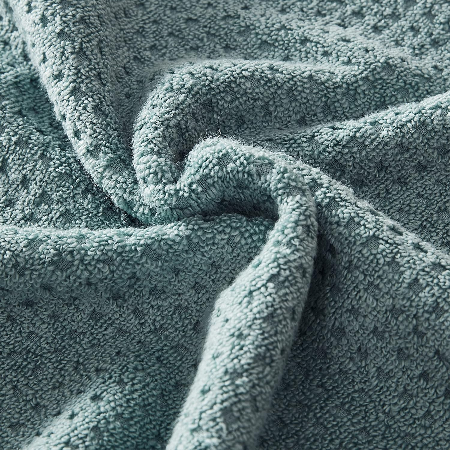 Tommy Bahama | Northern Pacific Collection | 6 Piece Towel Set- Decorative Luxury Hotel & Spa Quality Bathroom Linens, Absorbent & Fade Resistant, 6 Piece, Bay Blue image number 6