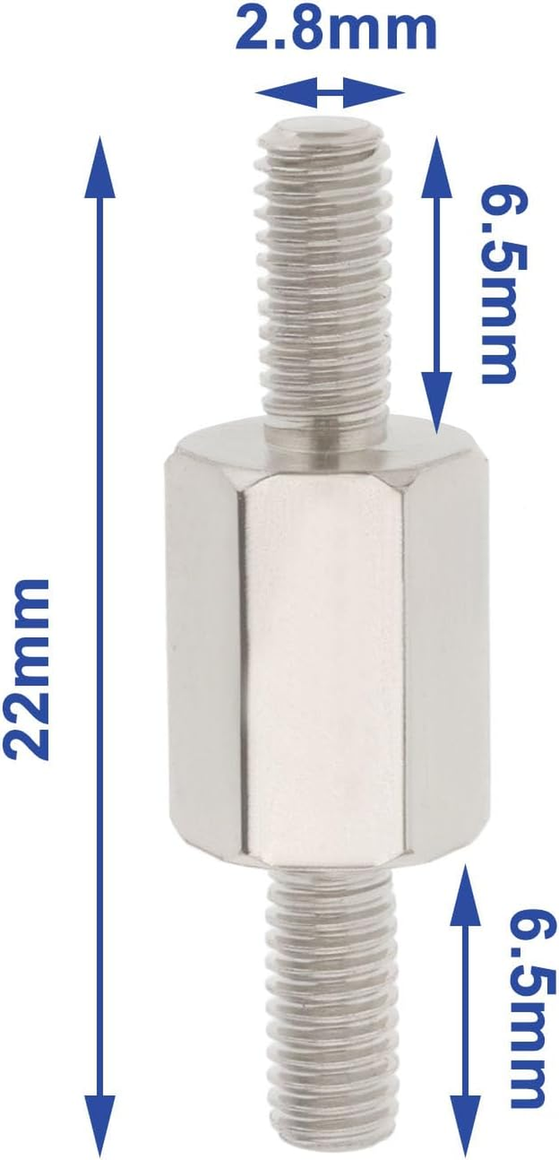 Emagtech 8 Pcs Liquid CPU Cooler Screw CPU Cooler Retrofit Kit CW-8960091-ABS Compatible with Corsair 115X 1700 Processors Silver image number 1