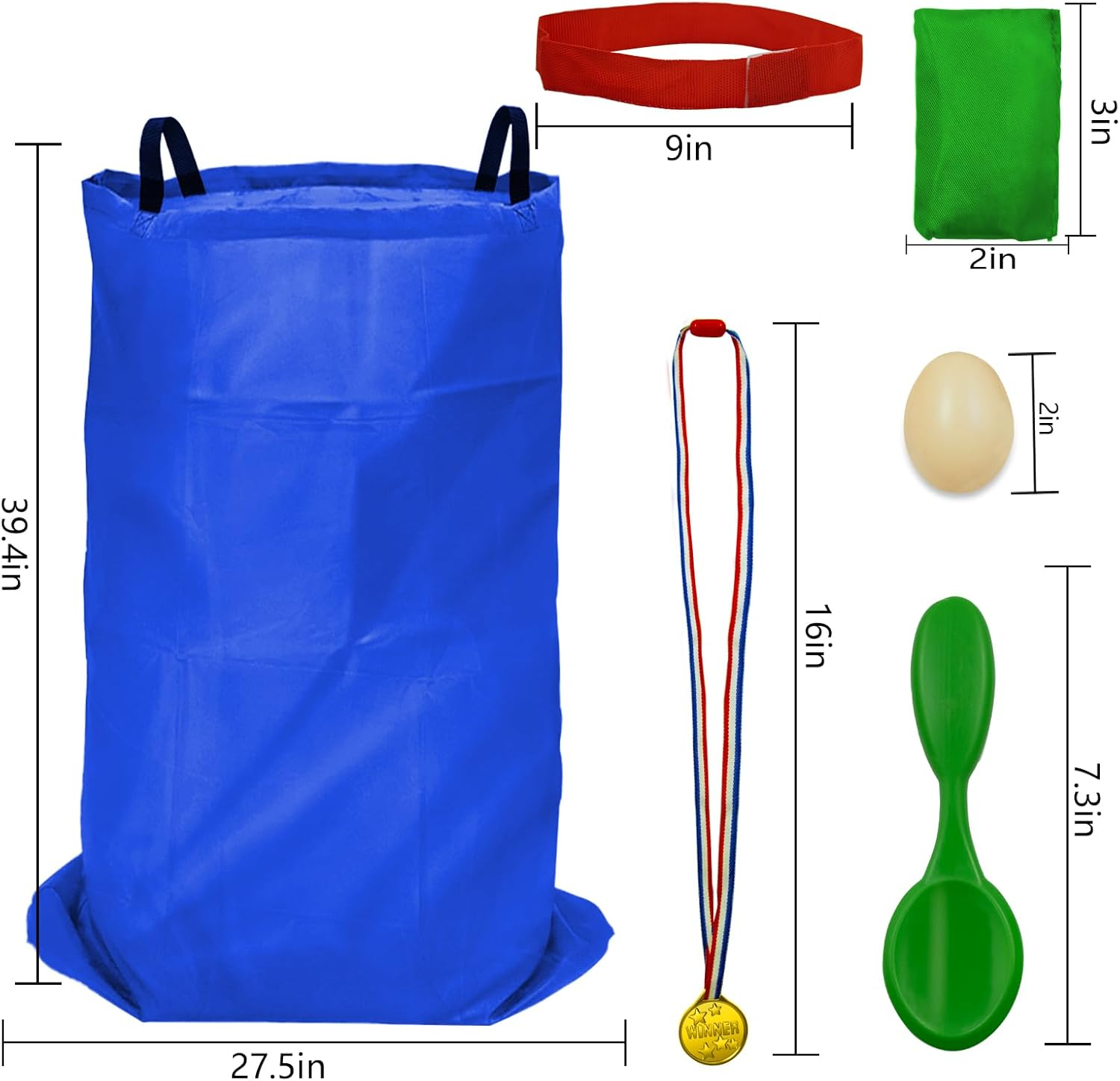 Potato Sack Race Bags image number 3