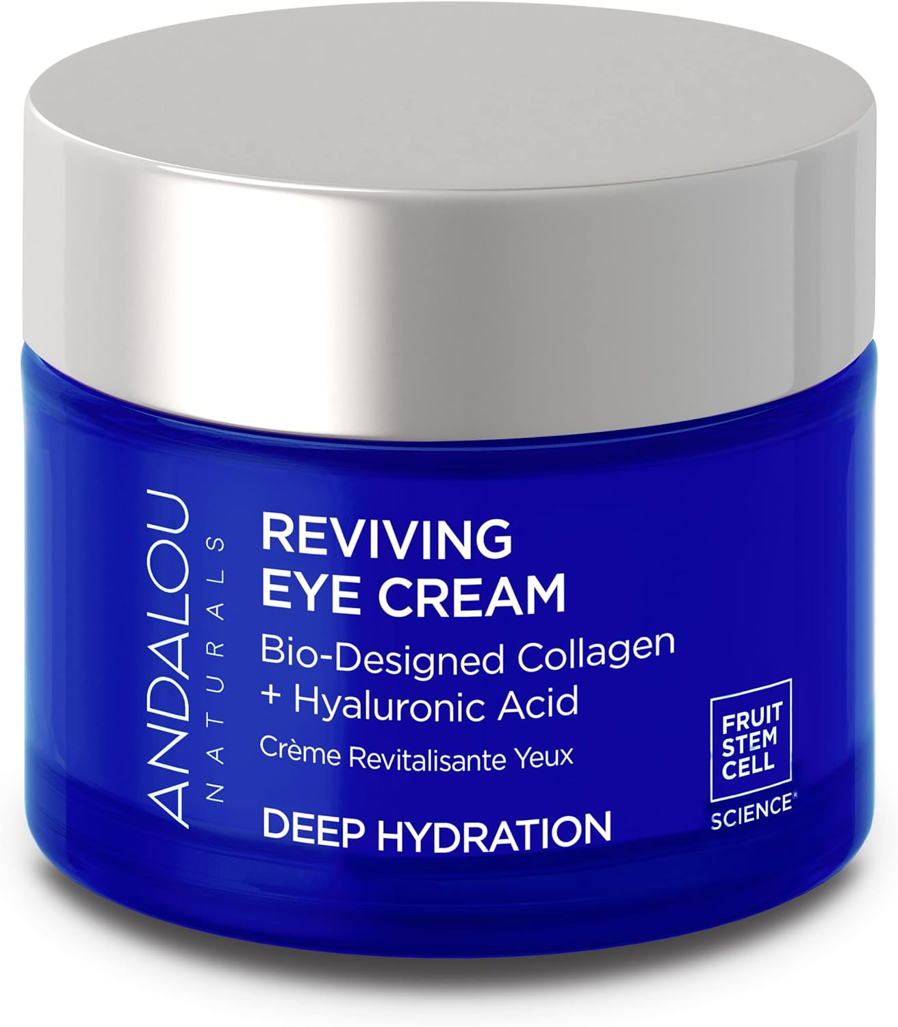 Andalou Naturals Deep Hydration Reviving Eye Cream, 0.45 Oz
