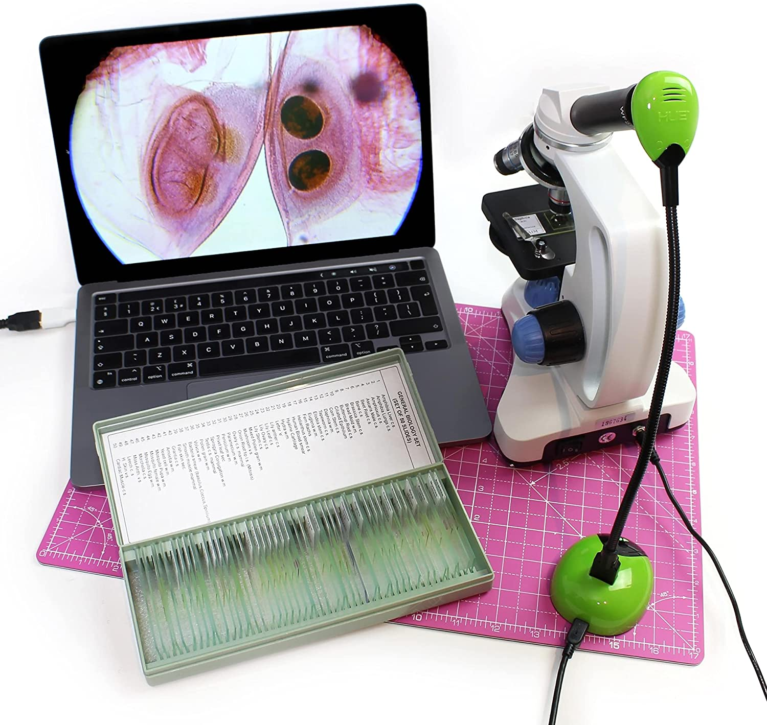 HUE HD Portable USB Camera and Visualiser with Carry Case (Black) - Black image number 6