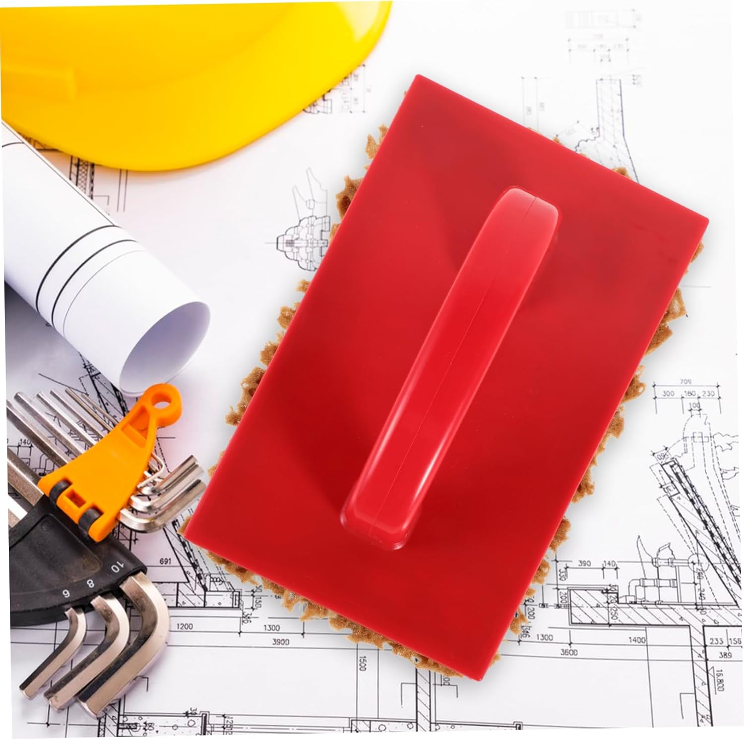 KOMBIUDA Soft Texture Painting Sponge Reusable Sponge Brush for Pottery Wall Crafting Ergonomic Design for Comfortable Handling Wide Applicability image number 3