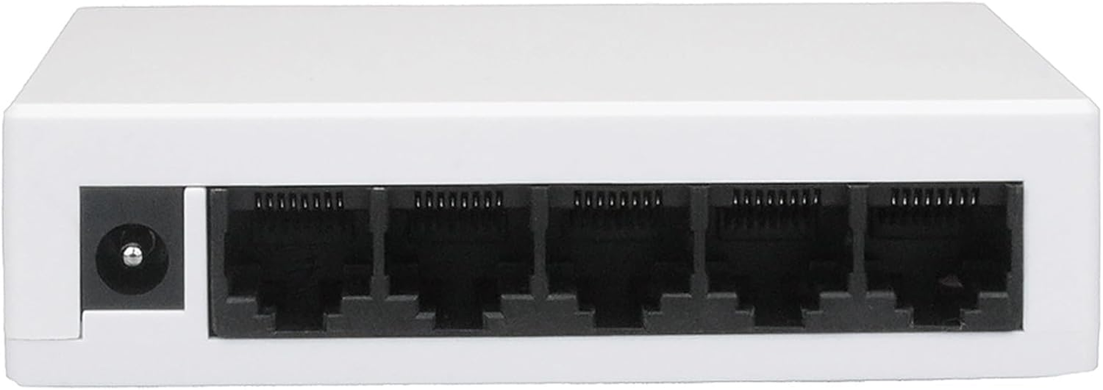 5-Port Gigabit Desktop Switch, Plastic Case, 10/100/1000Mbps, Networking Switch, Auto-Negotiation, Plug and Play, Easy Use (JM-G0401G) image number 4