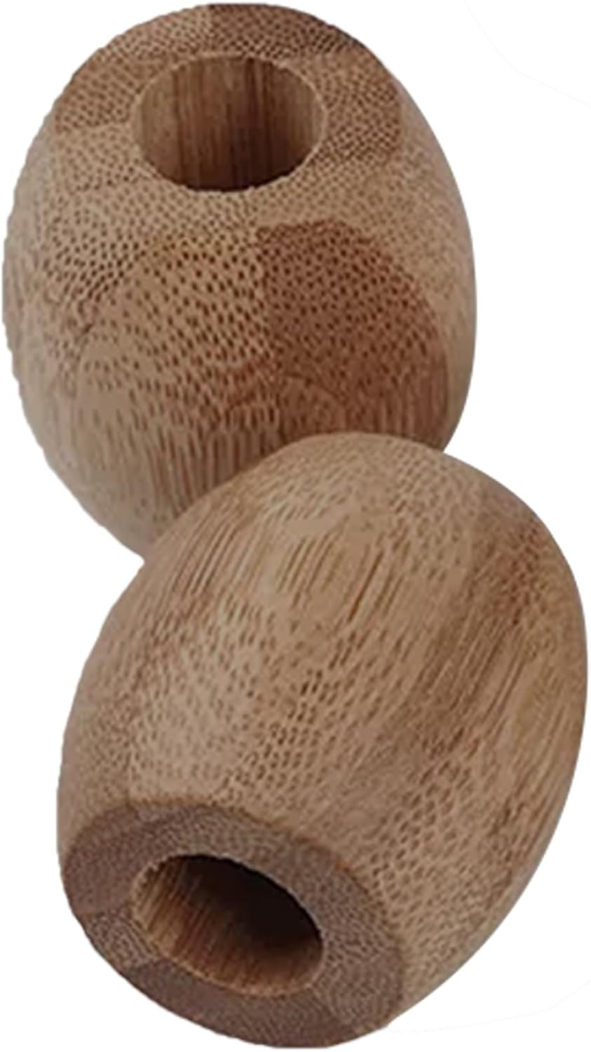 Naturals - Compact Bamboo Toothbrush Holder Eco-Friendly & Affordable Keeps Bamboo Toothbrushes Dry Ideal for Hygienic Bathroom Decor