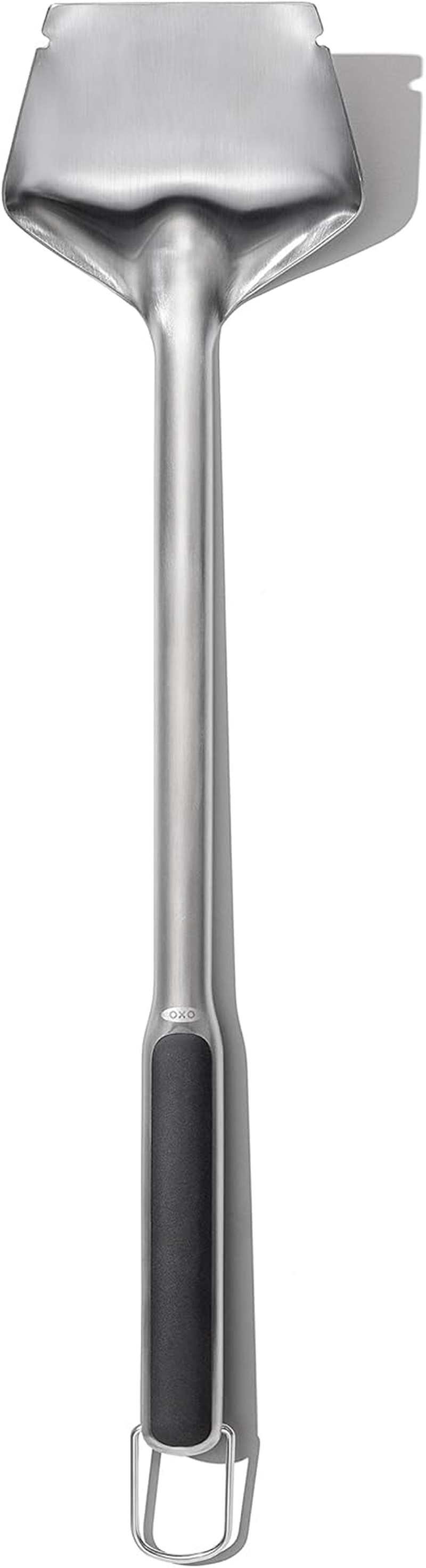 OXO Good Grips Grate Lifter Coal Rake, 2Coal Shovel & Rake, Stainless Steel image number 1