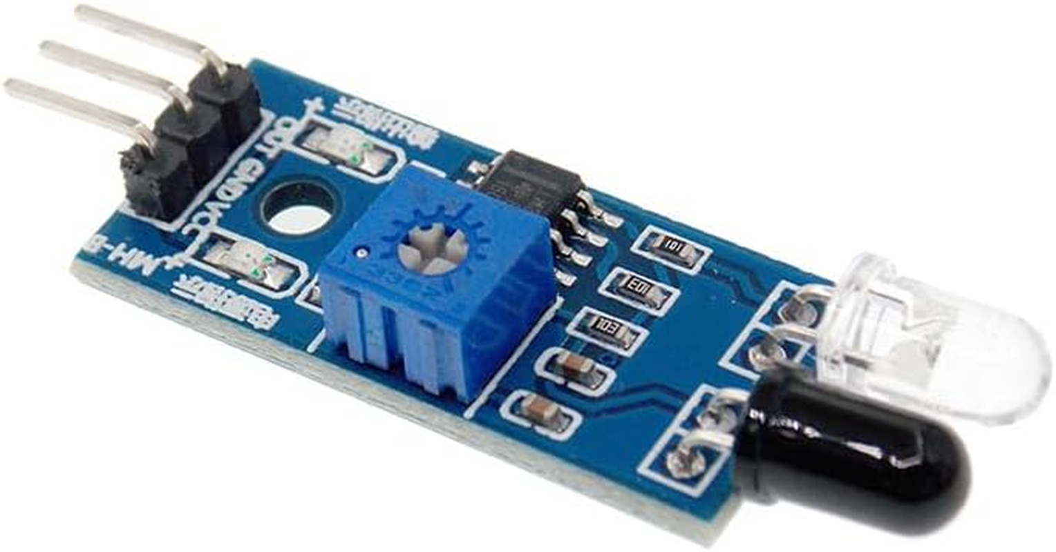 5Pcs IR Infrared Obstacle Avoidance Sensor Module for Smart Car Robot 3-Wire Reflective Photoelectric image number 1