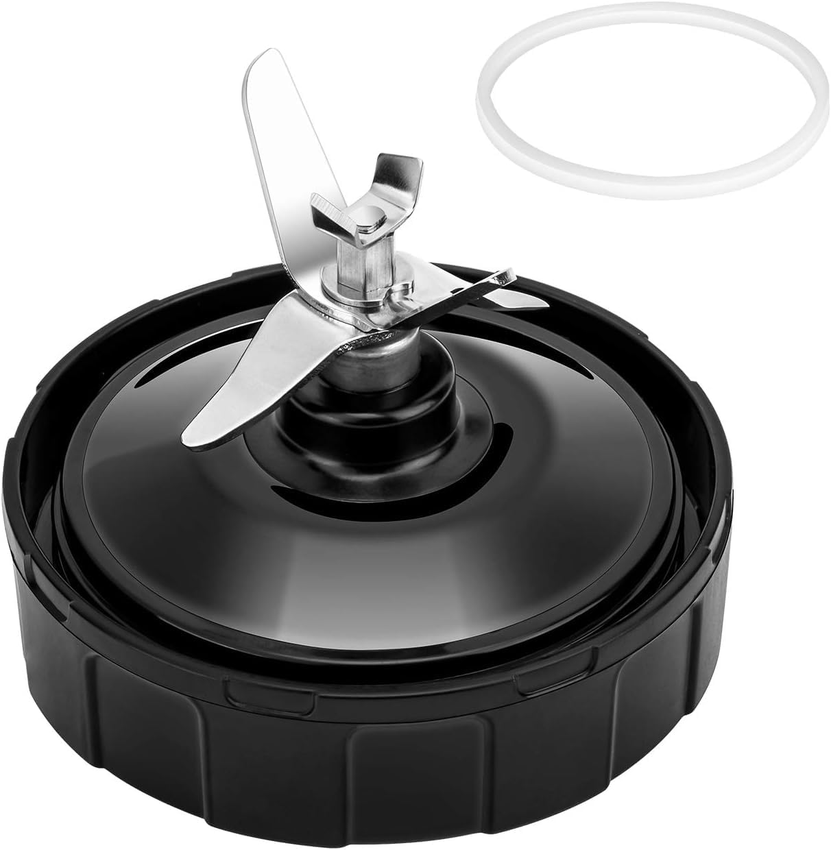 Blender 7 Fin Extractor Blade Assembly with Rubber Gasket Compatible with Nurti Ninja Blender Automatic Iq BL480 BL482 BL642 BL682 NN102 image number 6