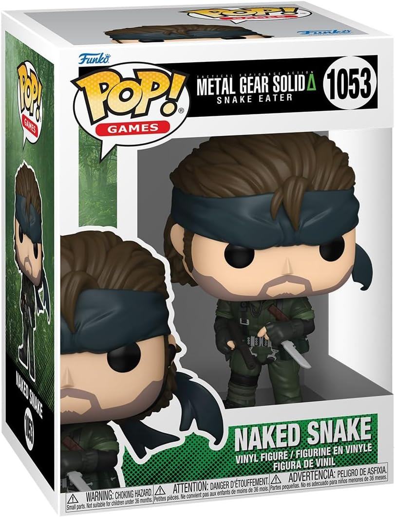 FUNKO POP! Games: Metal Gear Solid - Naked Snake image number 6