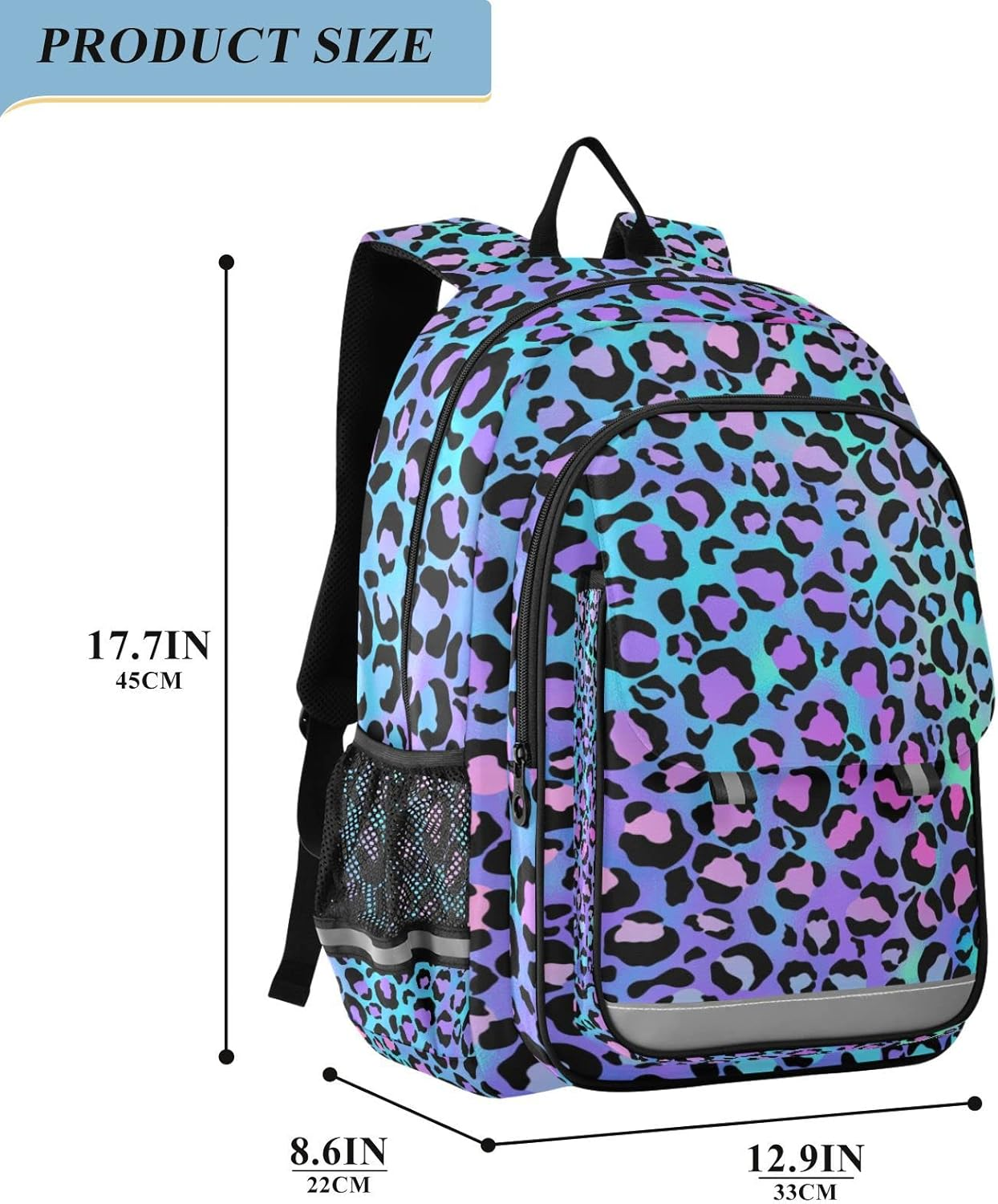 ALAZA Laptop Backpack Purse for Women Men Floraltravel Bag Casual Daypack with Compartment & Multiple Pockets