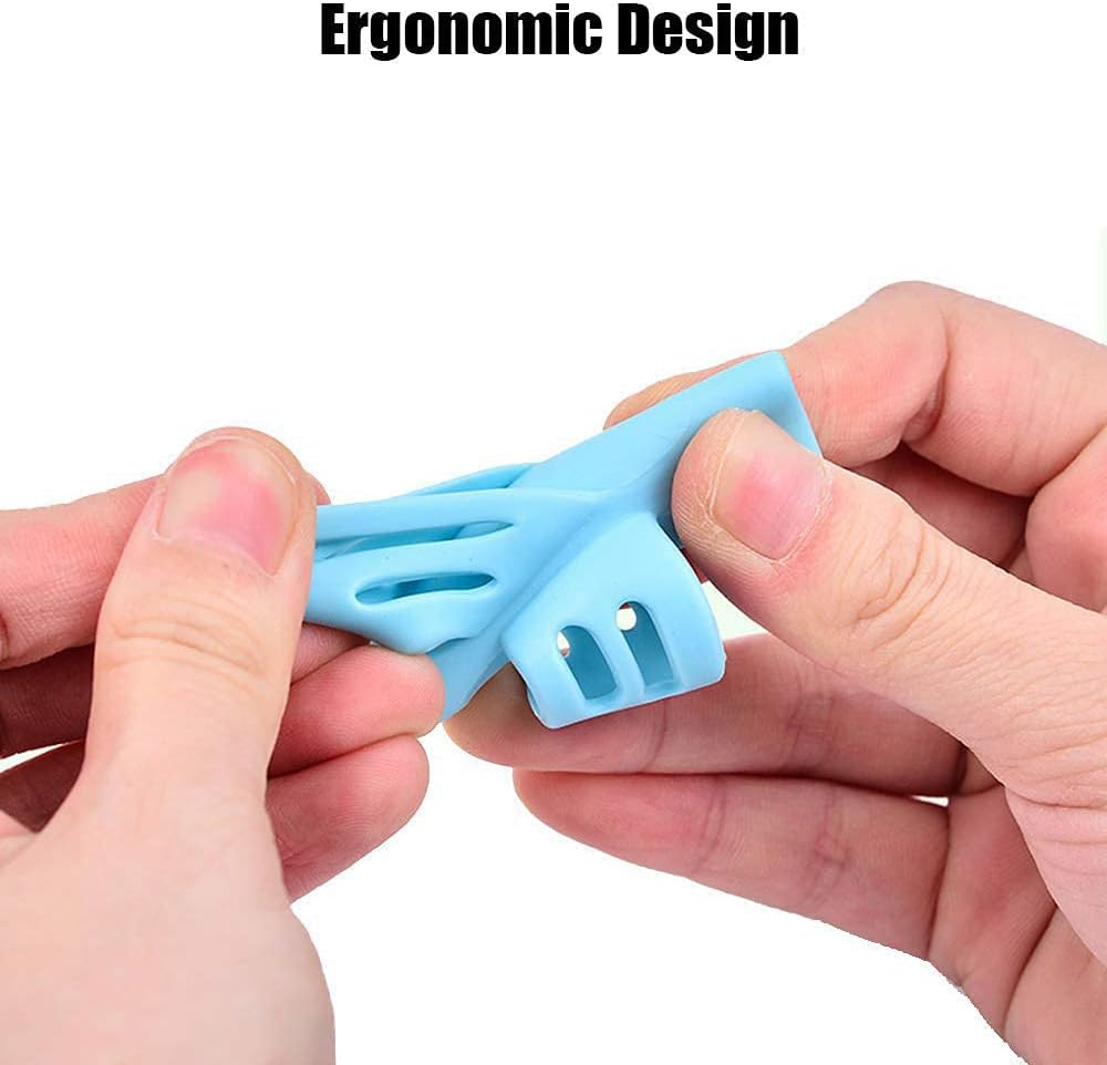 Junelsy Pencils Grips Pencils Grips for Kids Handwriting Posture Correction Training Writing AIDS for 2-4 Year Kids Toddler Preschoolers Students Children Special Needs (6PCS) image number 5