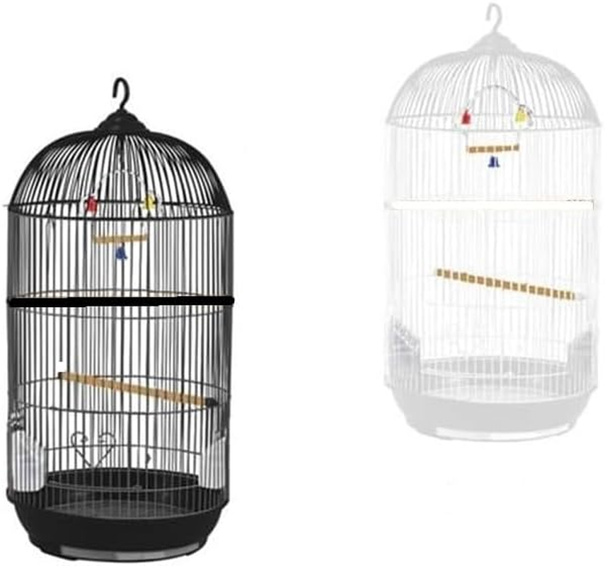1SET Bird Cages Bird Cage Pet Cages Aviary Travel Budgie Parrot Toys Differnce Design/Size (1X 30X23X39Cm PET-1542) image number 1