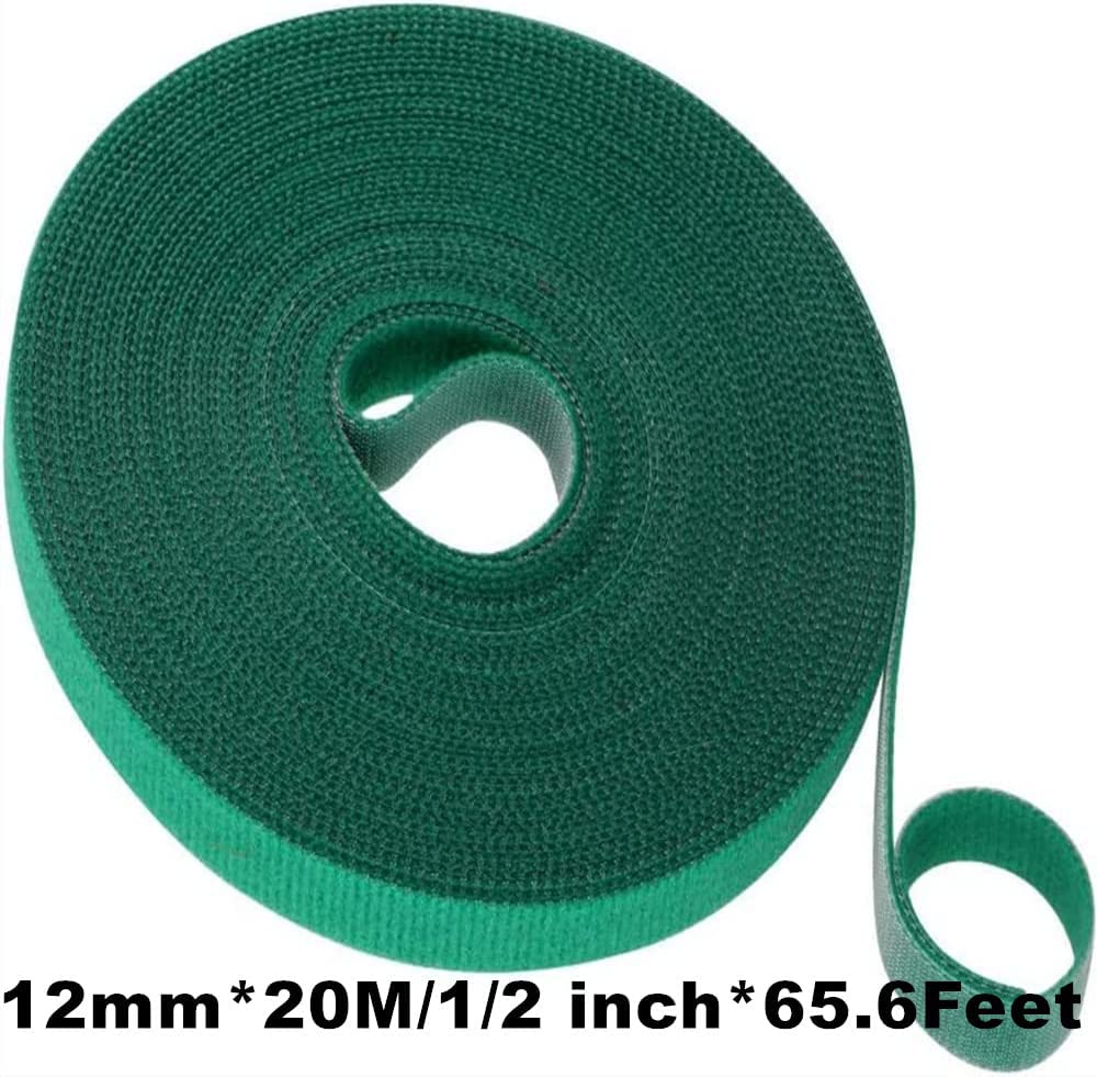 65.6 Feet Garden Ties Reusable Nylon Plant Twist Tie Strap for Effective Growing image number 5