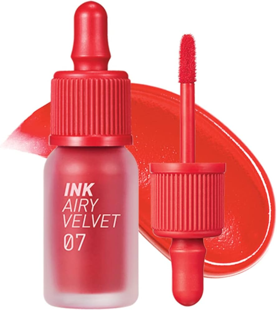 Peripera Ink Airy Velvet #7 Heart Grapefruit, (#07 Heart Grapefruit) image number 5