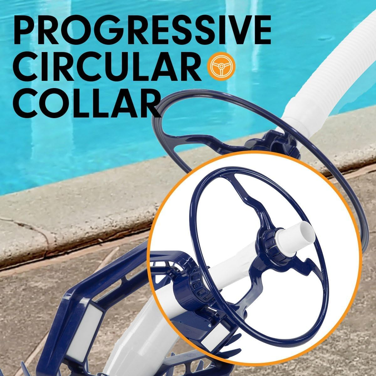 Hydroactive Automatic Swimming Pool Vacuum Floor below Ground Diaphragm Cleaner 10M Hose image number 6