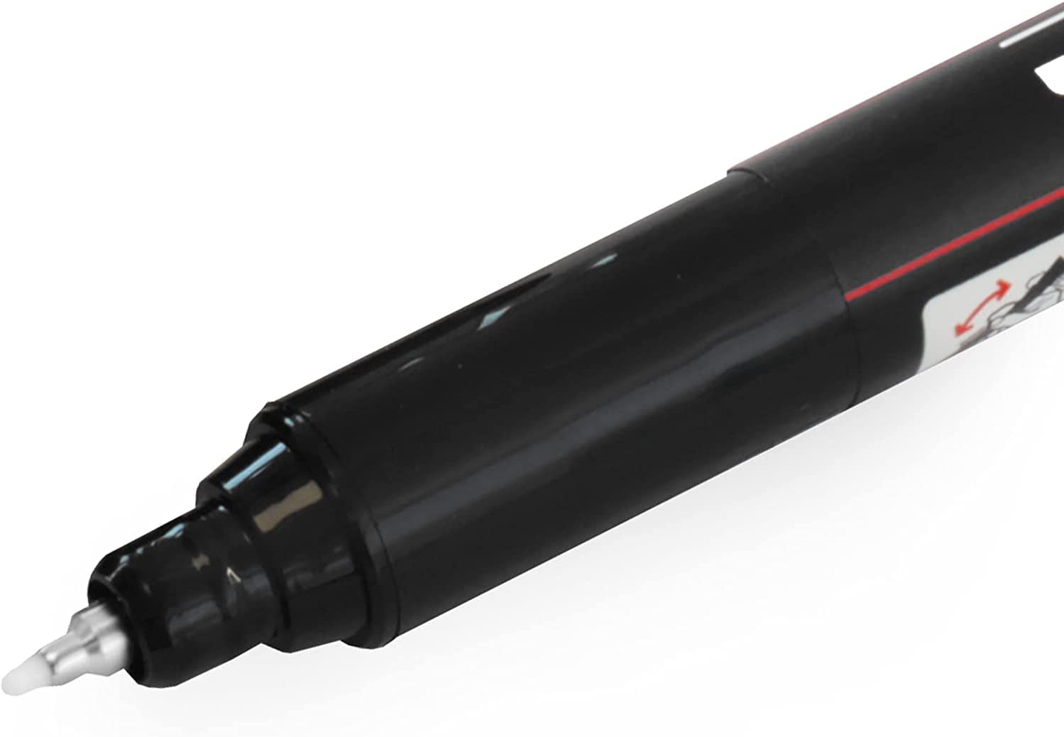 POSCA PC-1MR Paint Marker Art Pens - 0.7Mm Nib - White Ink - Pack of 2