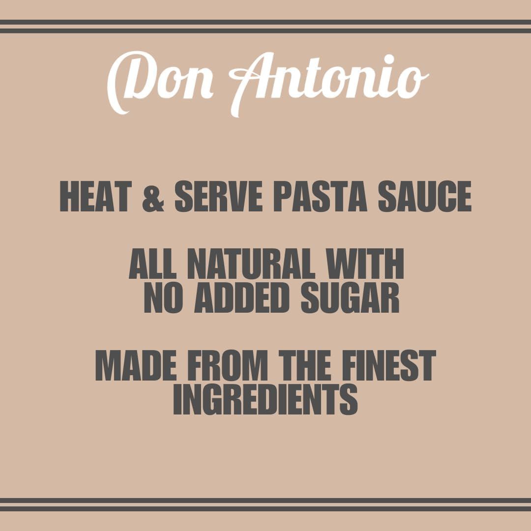 Don Antonio Organic Basil Pasta Sauce 500 G image number 2
