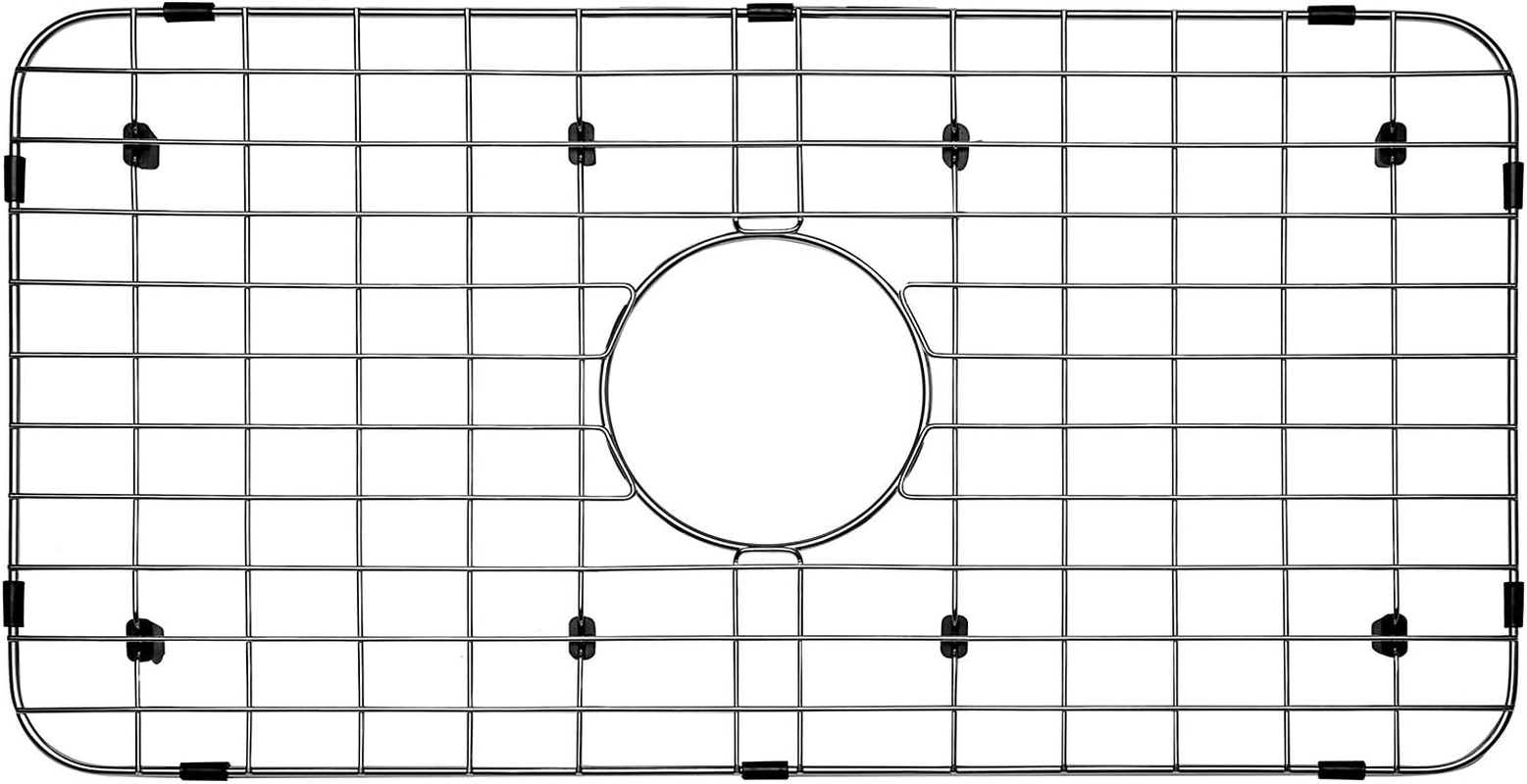 Serene Valley Sink Bottom Grid 24-1/8" X 12-5/8", Centered Drain with Corner Radius 1-1/2", Sink Protector NLW2412C image number 3
