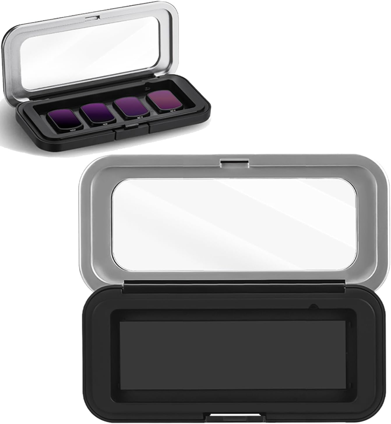 IJYHZKE Magnetic Filter Storage Case for DJI Osmo Pocket 3, Waterproof, Dustproof, Shockproof Storage Bag for Wide Angle/Macro Lens Accessory, Compact & Lightweight, Black,Waterproof, Medium(10.8X image number 6