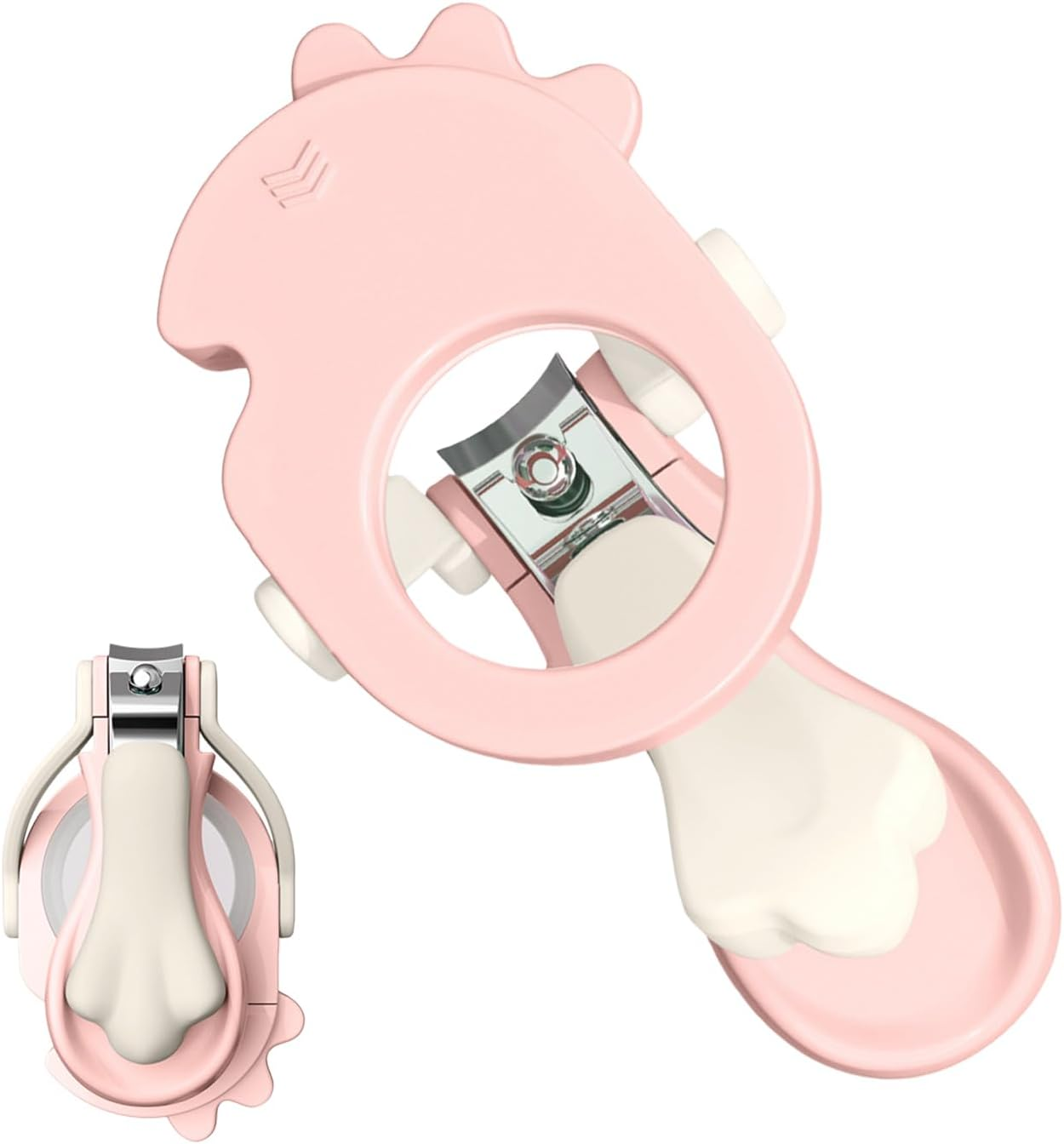 Furtryvl Nail Trimmer for Baby - Toenails Trimmer - Foldable Clipper with Magnifier and LED Light for Kids Seniors Elderly Baby Pets Trimming Home Travel image number 1